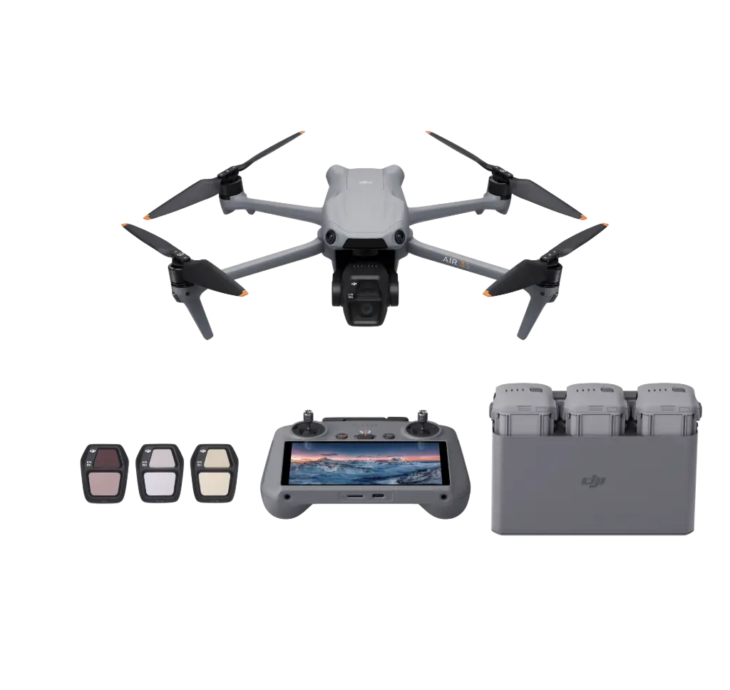 [DJI-MVA300S-C2] DJI Air 3S Fly More Combo (DJI RC 2)
