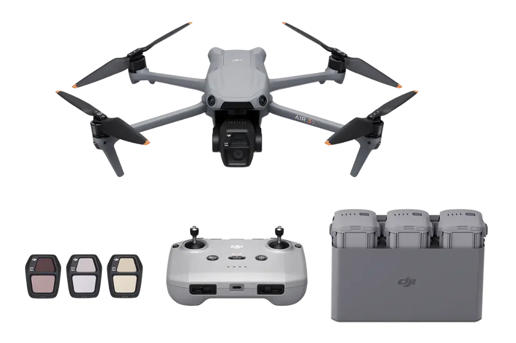 [DJI-MVA300S-C1]  DJI Air 3S Fly More Combo (DJI RC N3)